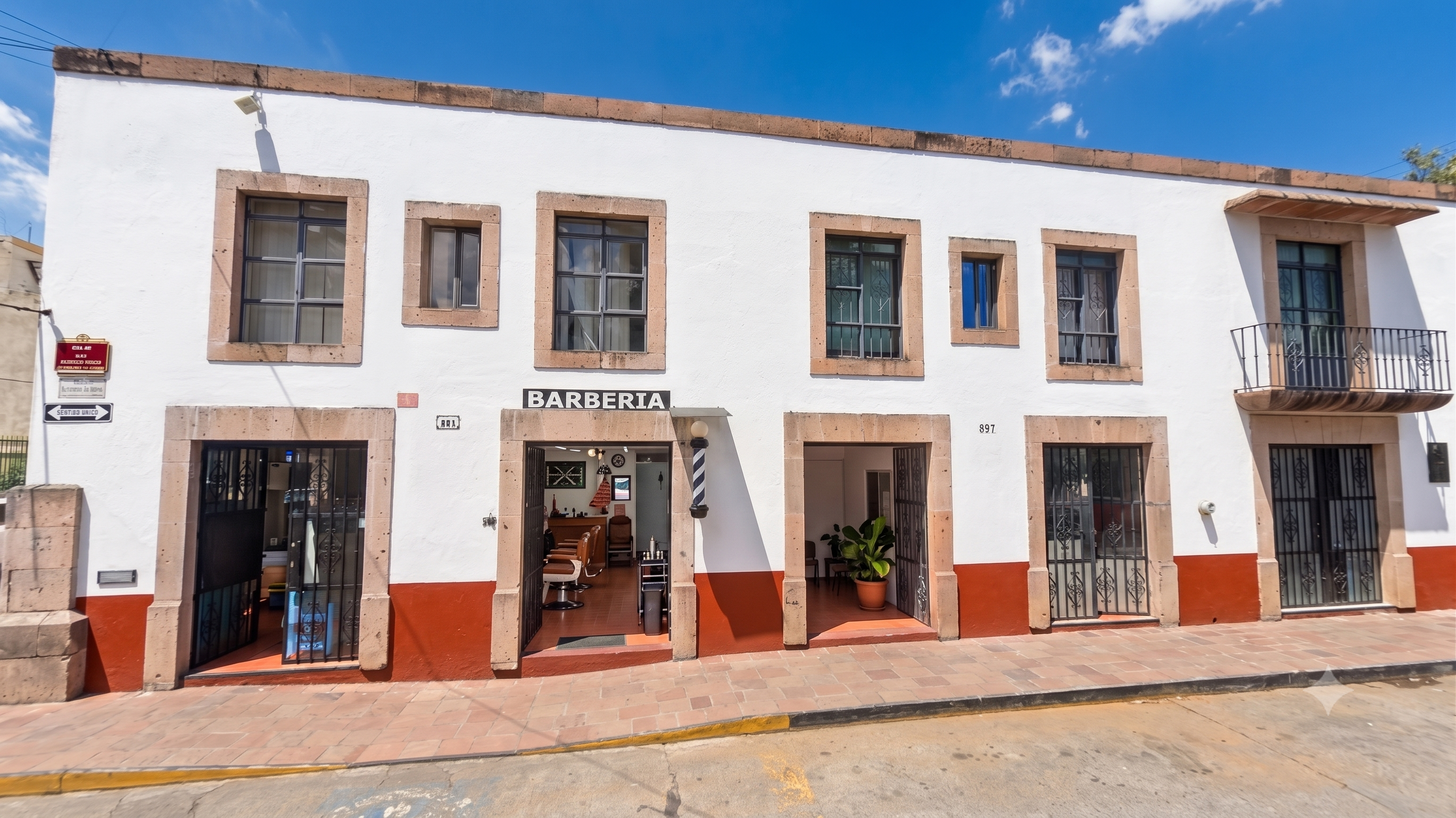 Fachada del consultorio