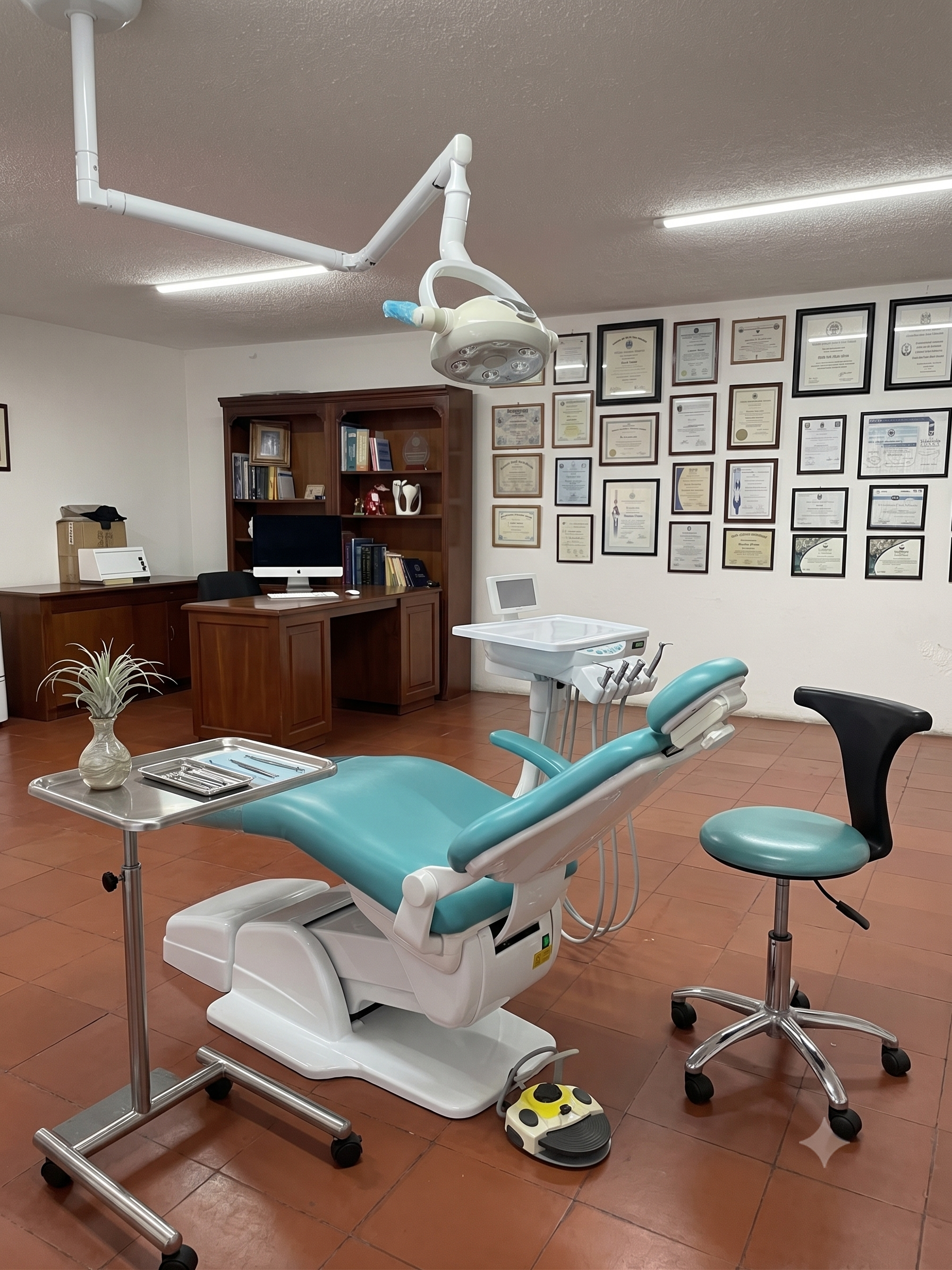 Sala de tratamiento del consultorio